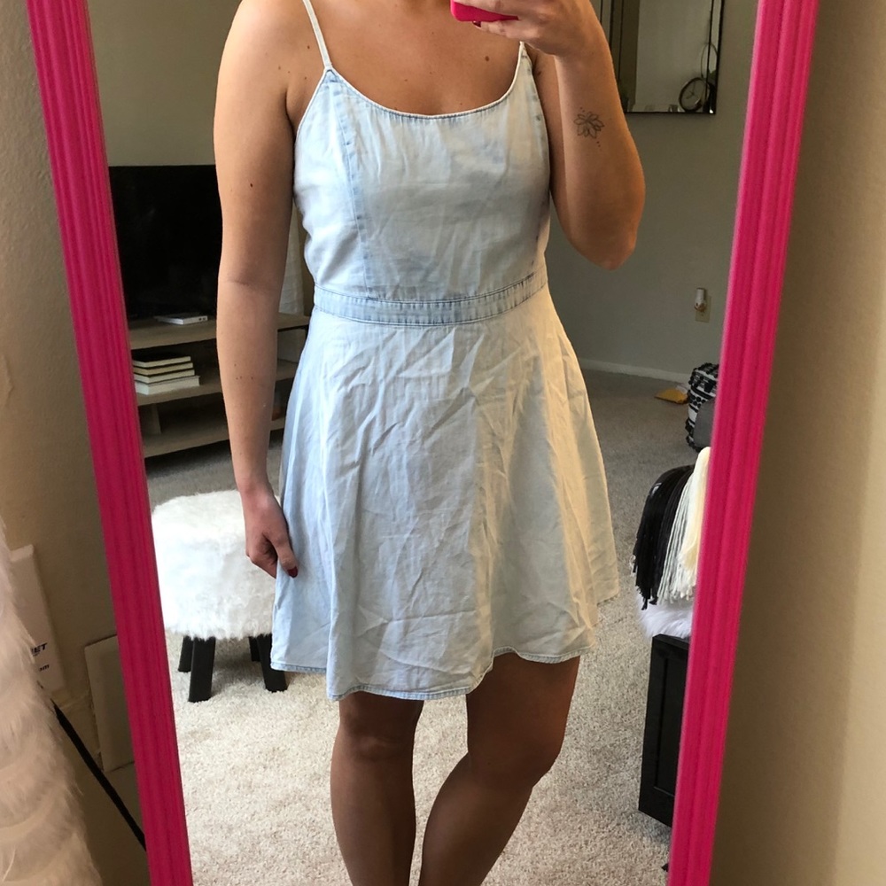 Denim dress